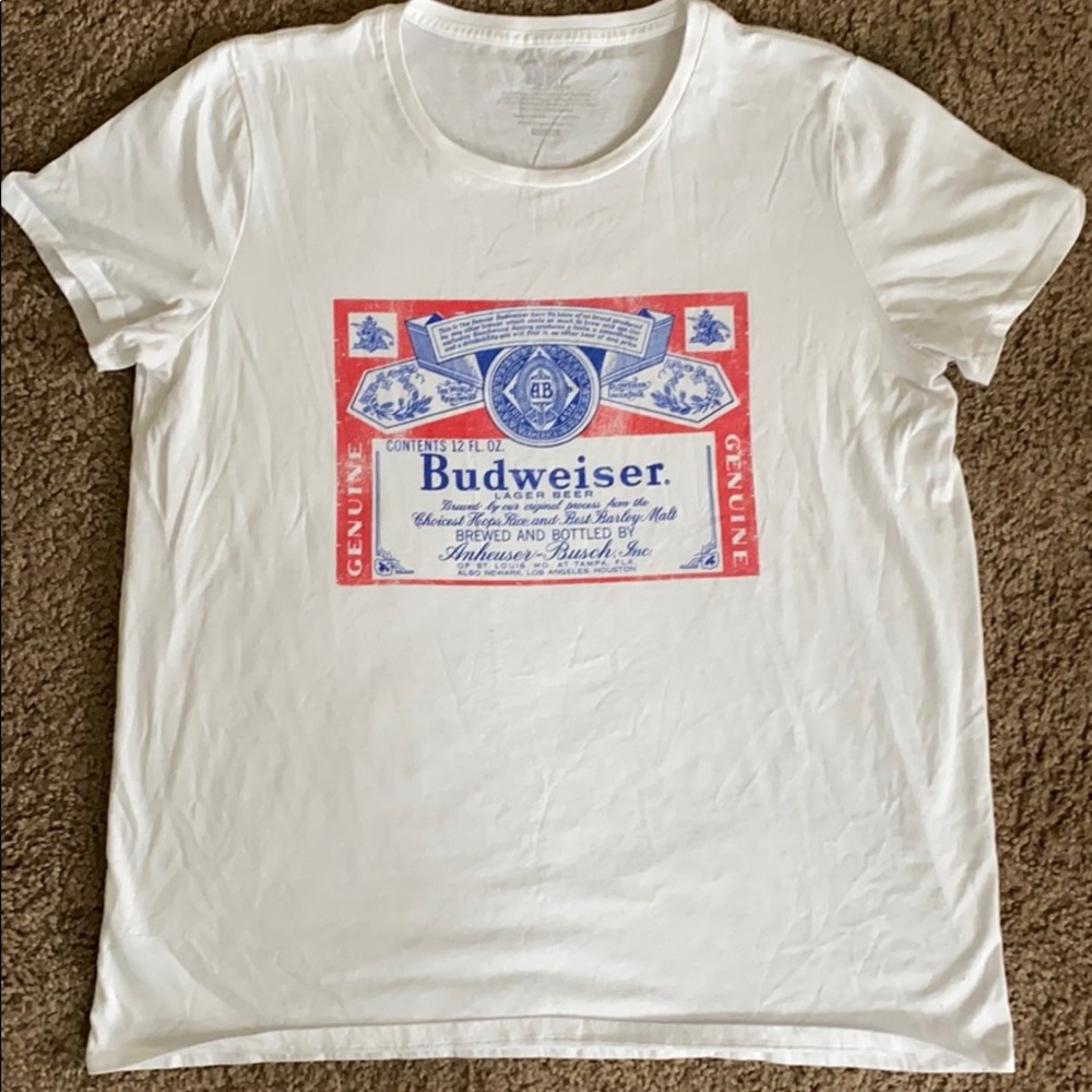 Budweiser Graphic tee size XL